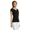 T-Shirt Donna Scollo a V MOON - immagine 9
