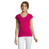 T-Shirt Donna Scollo a V MOON - immagine 17