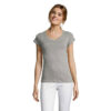 T-Shirt Donna Scollo a V MOON - immagine 20