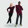 T-Shirt Donna con Scollatura MAJESTIC - immagine 65