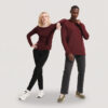 T-Shirt Donna con Scollatura MAJESTIC - immagine 28