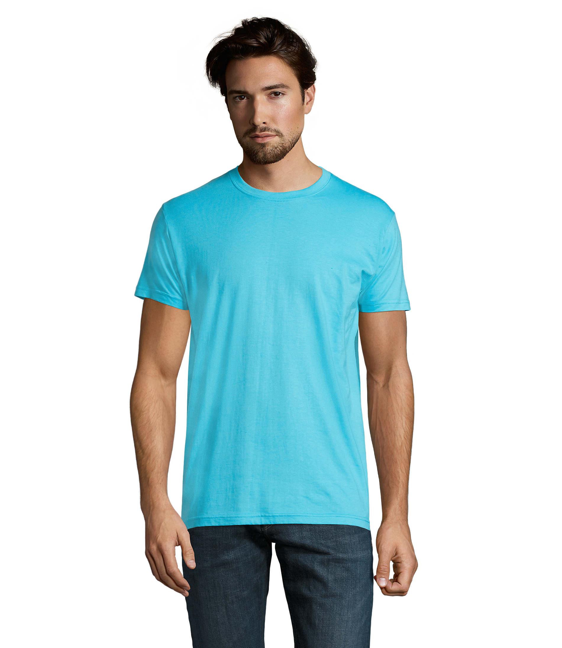 T-Shirt Uomo Girocollo in Cotone Ringspun IMPERIAL - immagine 174