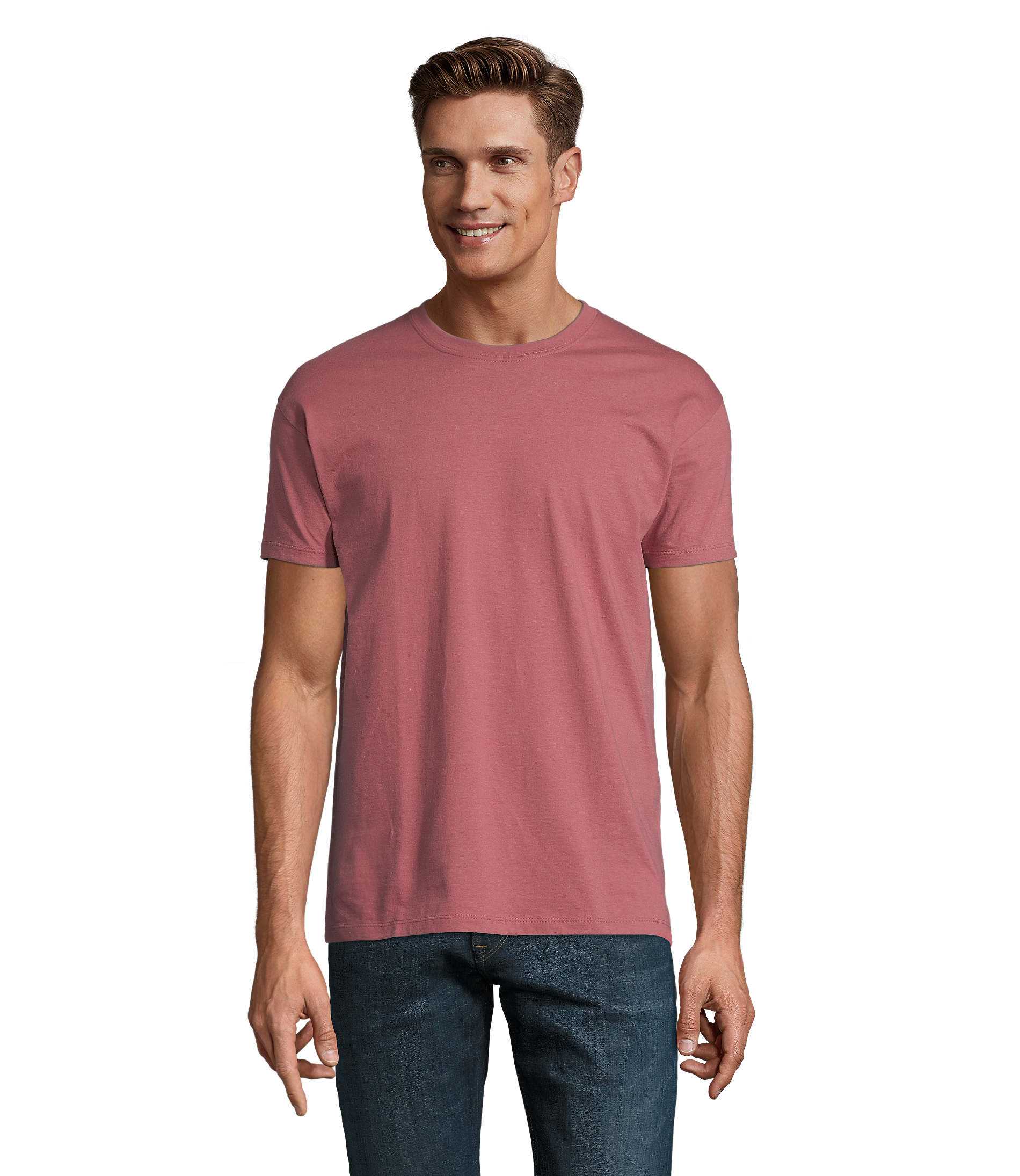 T-Shirt Uomo Girocollo in Cotone Ringspun IMPERIAL - immagine 177