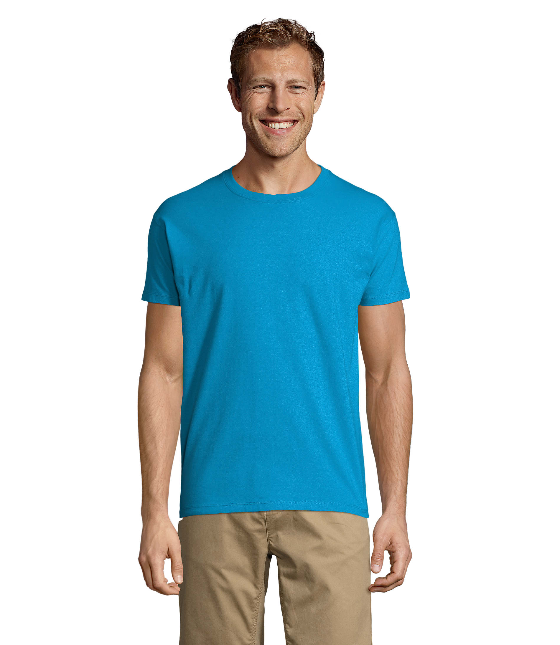 T-Shirt Uomo Girocollo in Cotone Ringspun IMPERIAL - immagine 180