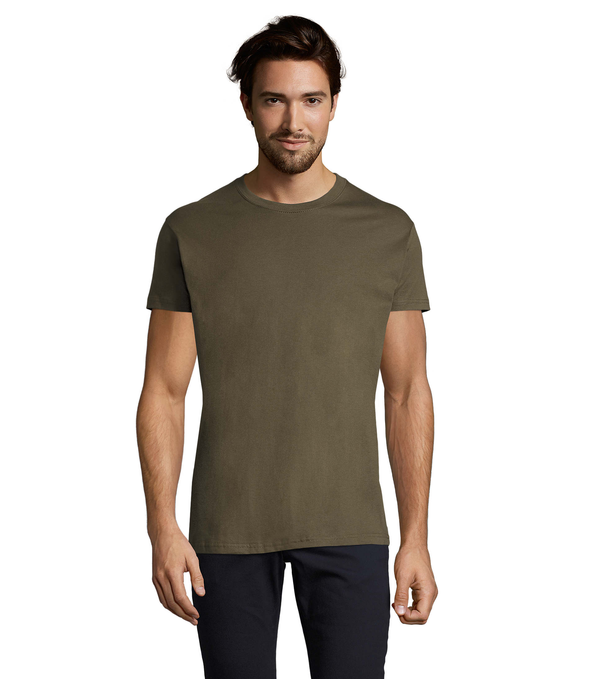 T-Shirt Uomo Girocollo in Cotone Ringspun IMPERIAL - immagine 183