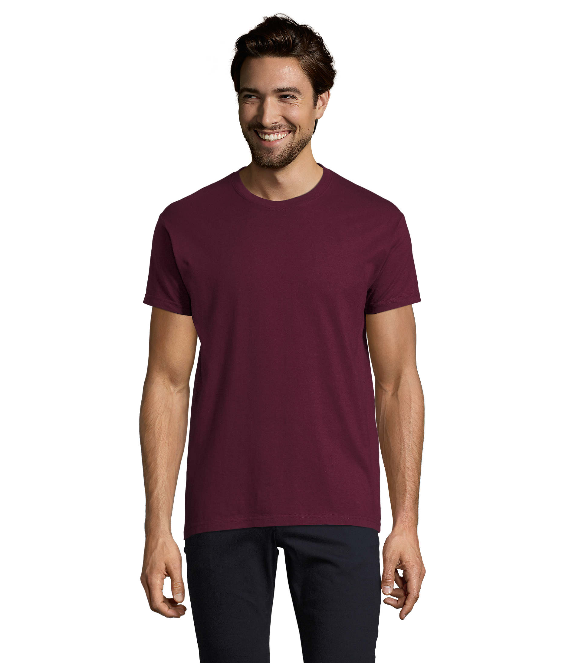 T-Shirt Uomo Girocollo in Cotone Ringspun IMPERIAL - immagine 189