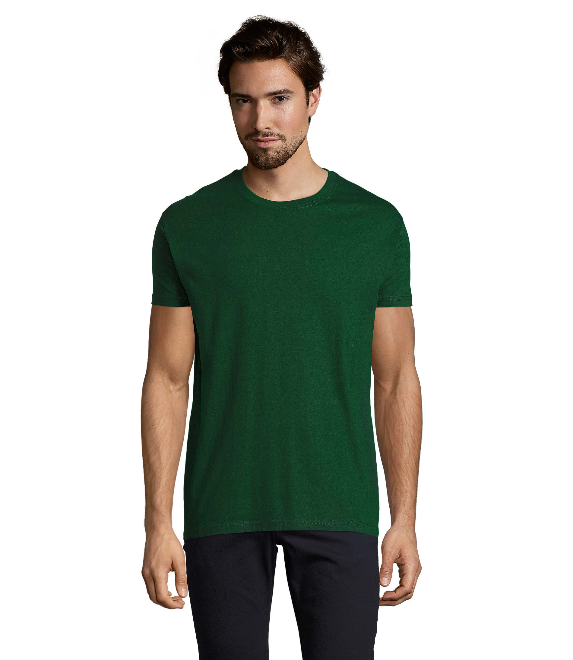 T-Shirt Uomo Girocollo in Cotone Ringspun IMPERIAL - immagine 195
