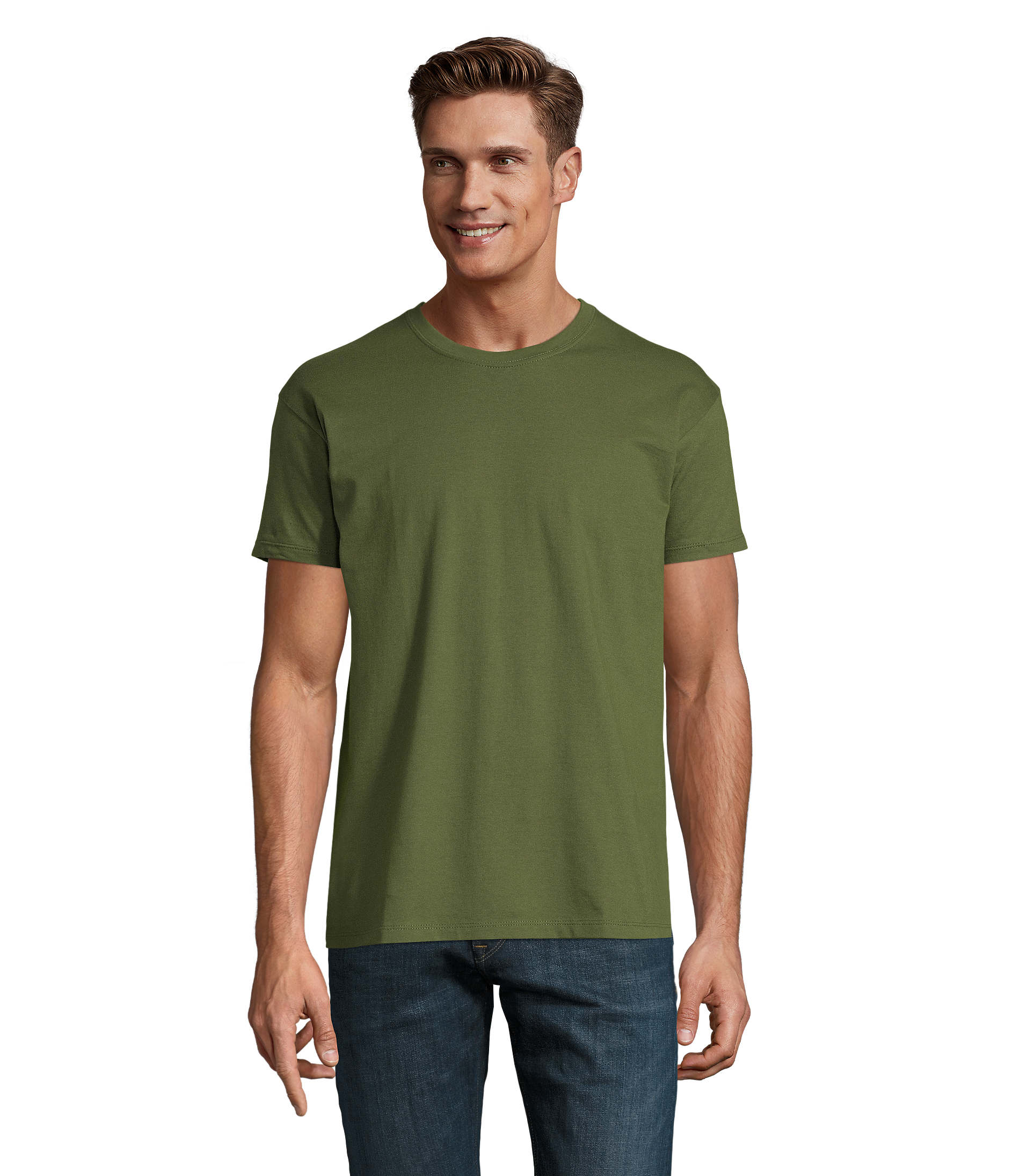T-Shirt Uomo Girocollo in Cotone Ringspun IMPERIAL - immagine 219
