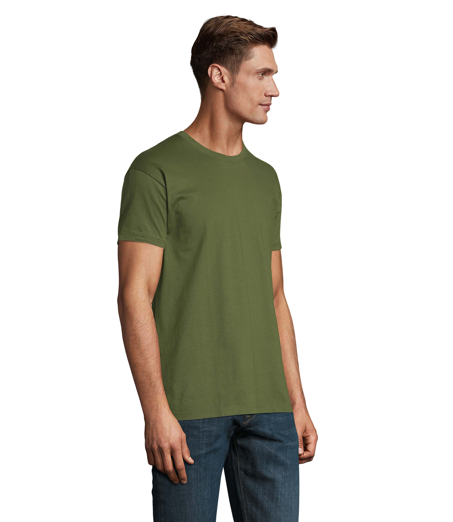 T-Shirt Uomo Girocollo in Cotone Ringspun IMPERIAL - immagine 221