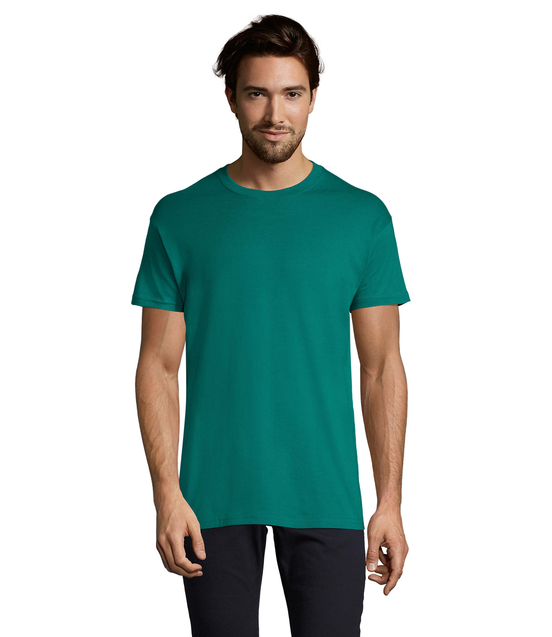 T-Shirt Uomo Girocollo in Cotone Ringspun IMPERIAL - immagine 228