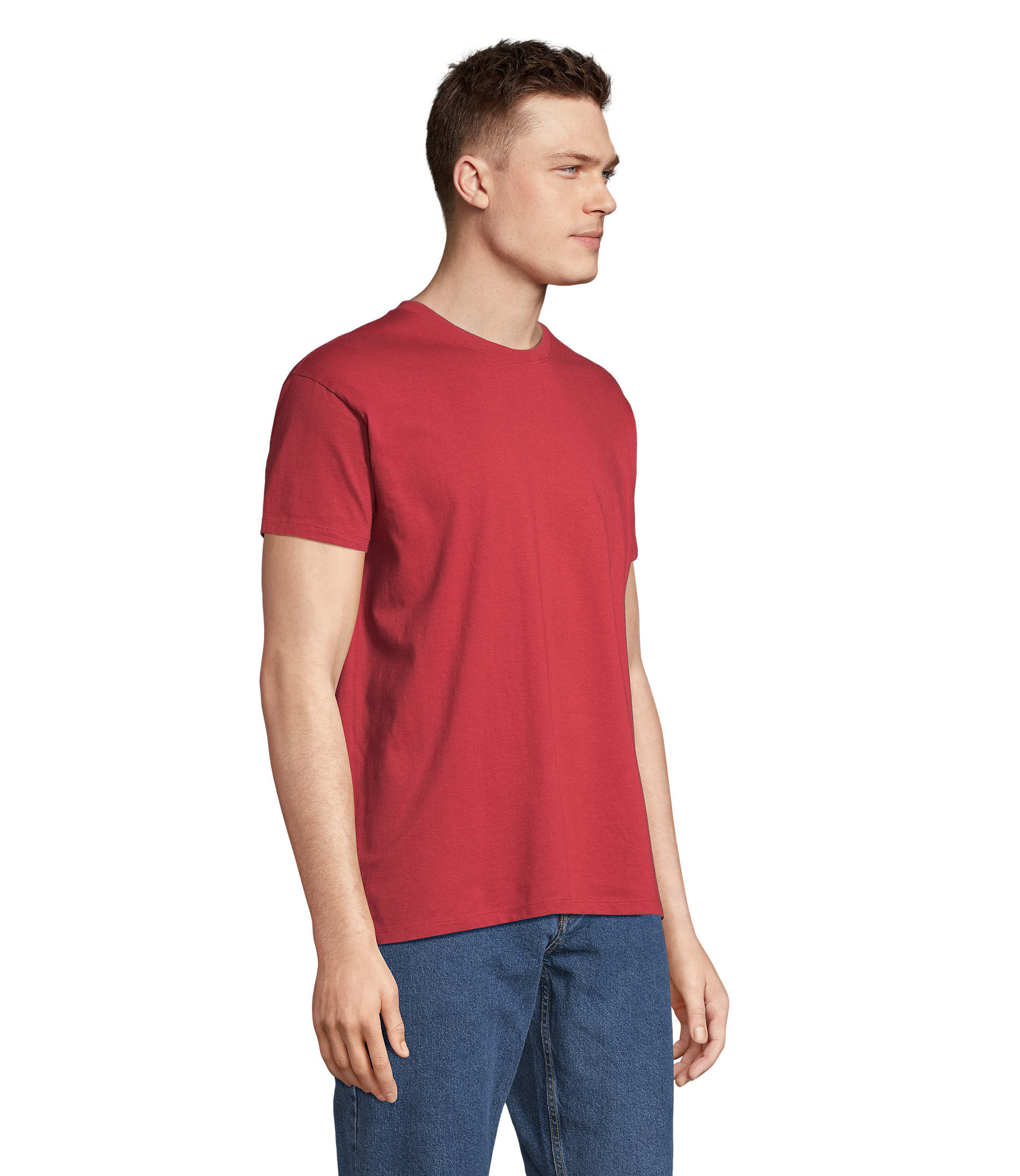 T-Shirt Uomo Girocollo in Cotone Ringspun IMPERIAL - immagine 329