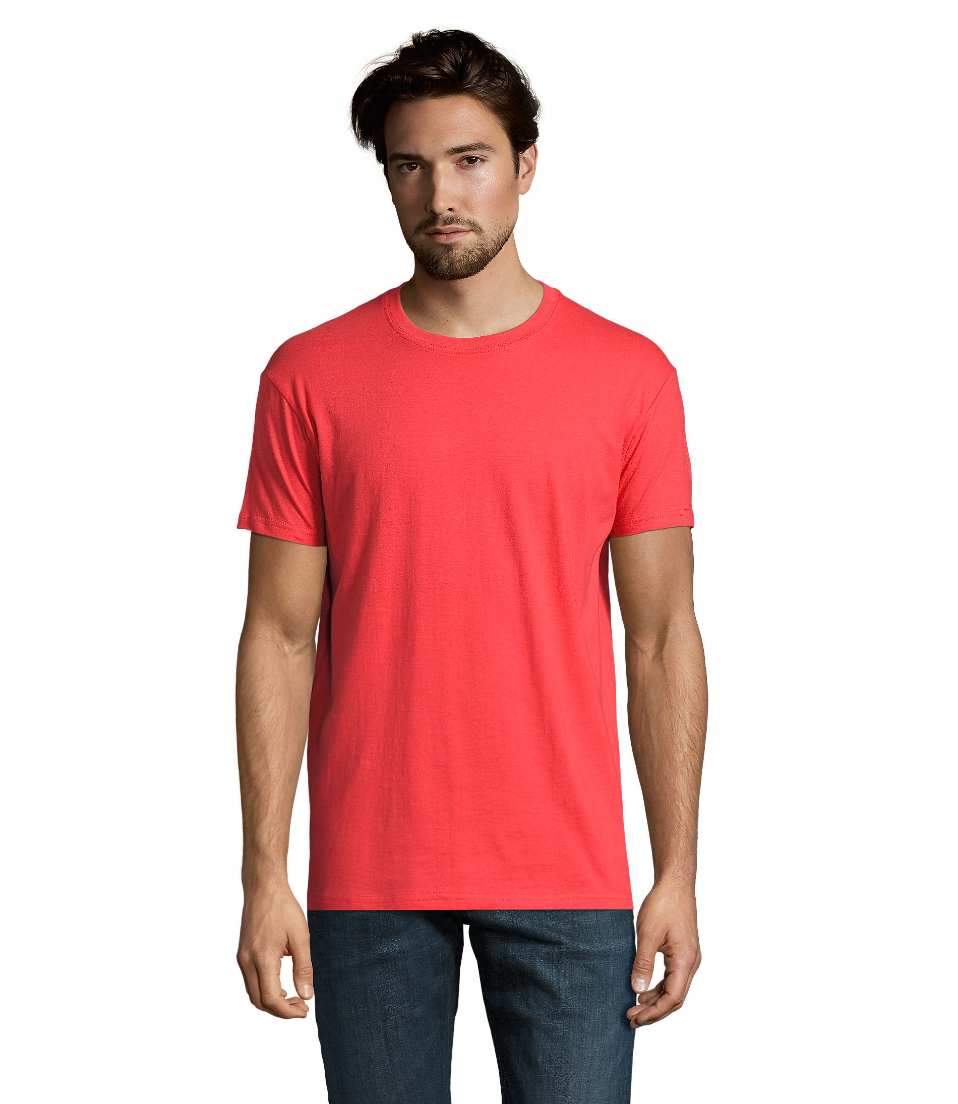 T-Shirt Uomo Girocollo in Cotone Ringspun IMPERIAL - immagine 243