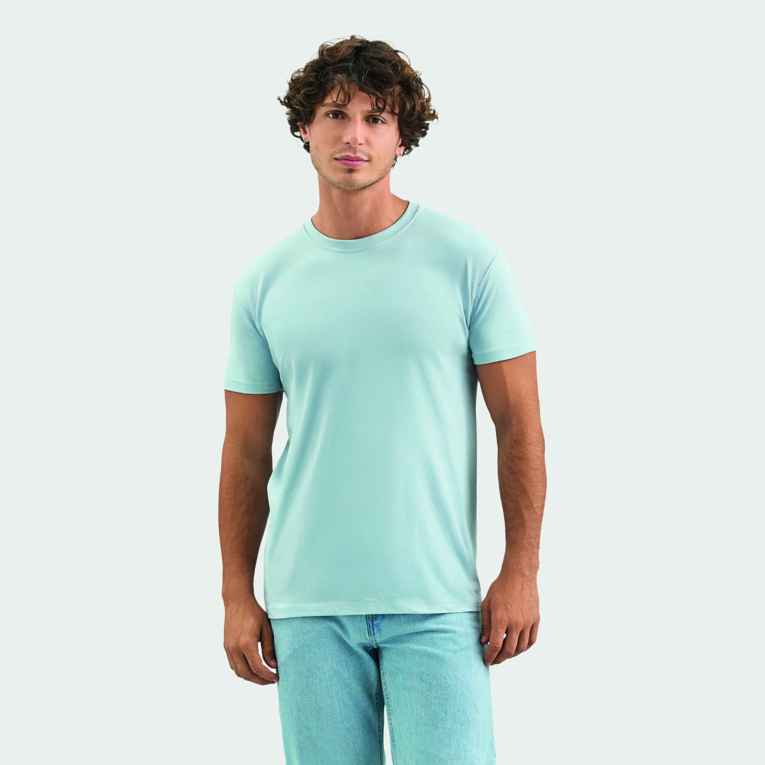 T-Shirt Uomo Girocollo in Cotone Ringspun IMPERIAL - immagine 250