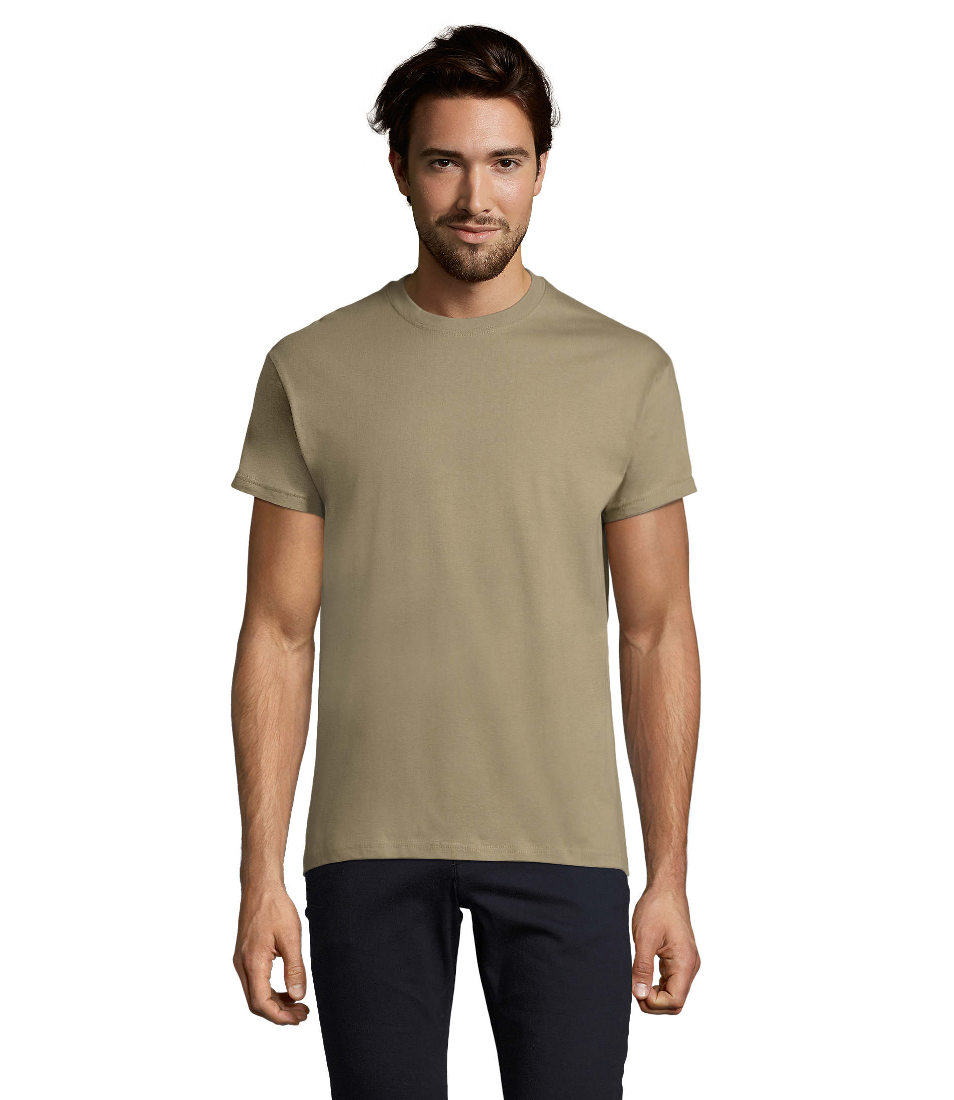 T-Shirt Uomo Girocollo in Cotone Ringspun IMPERIAL - immagine 256