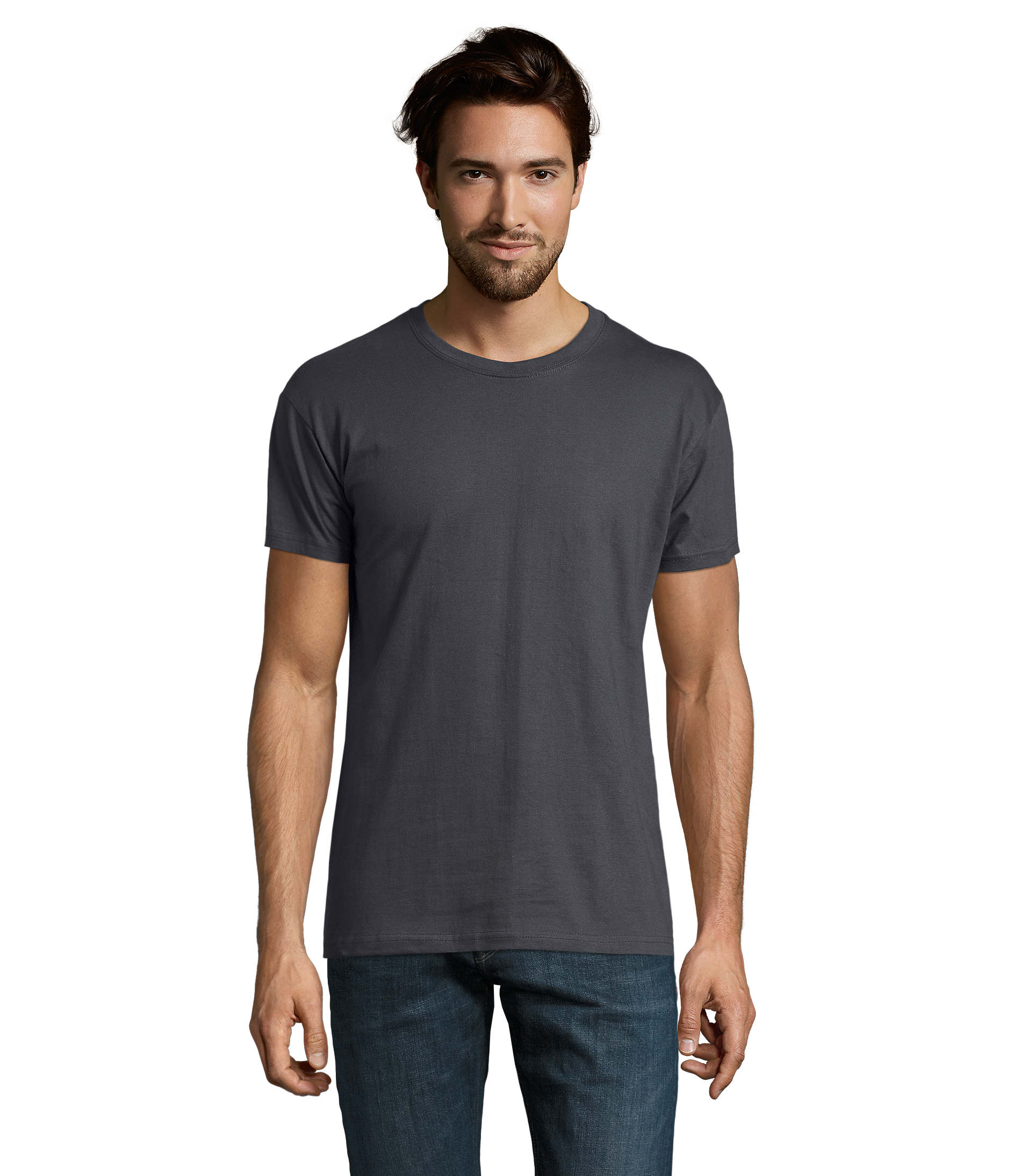 T-Shirt Uomo Girocollo in Cotone Ringspun IMPERIAL - immagine 268