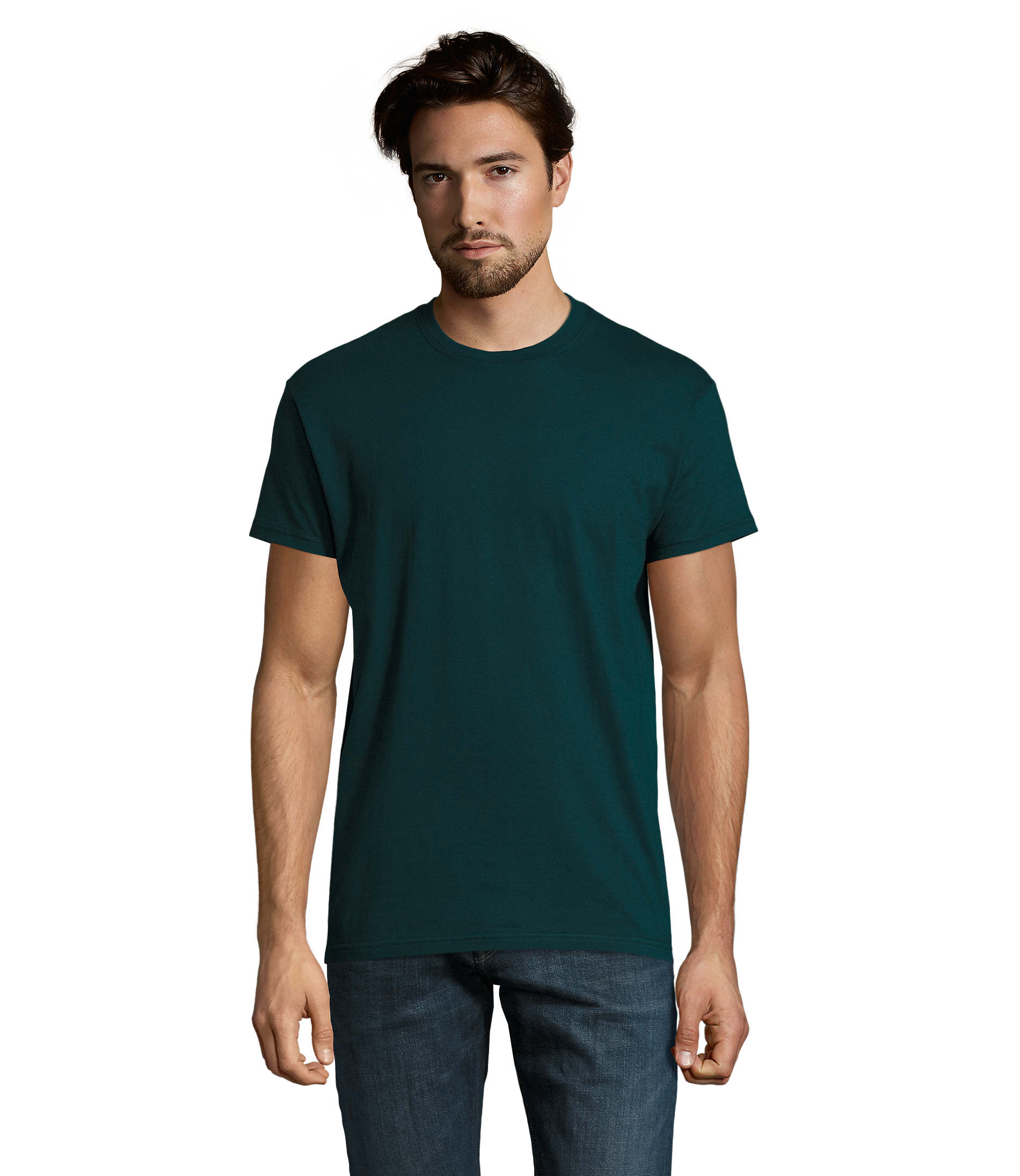 T-Shirt Uomo Girocollo in Cotone Ringspun IMPERIAL - immagine 318