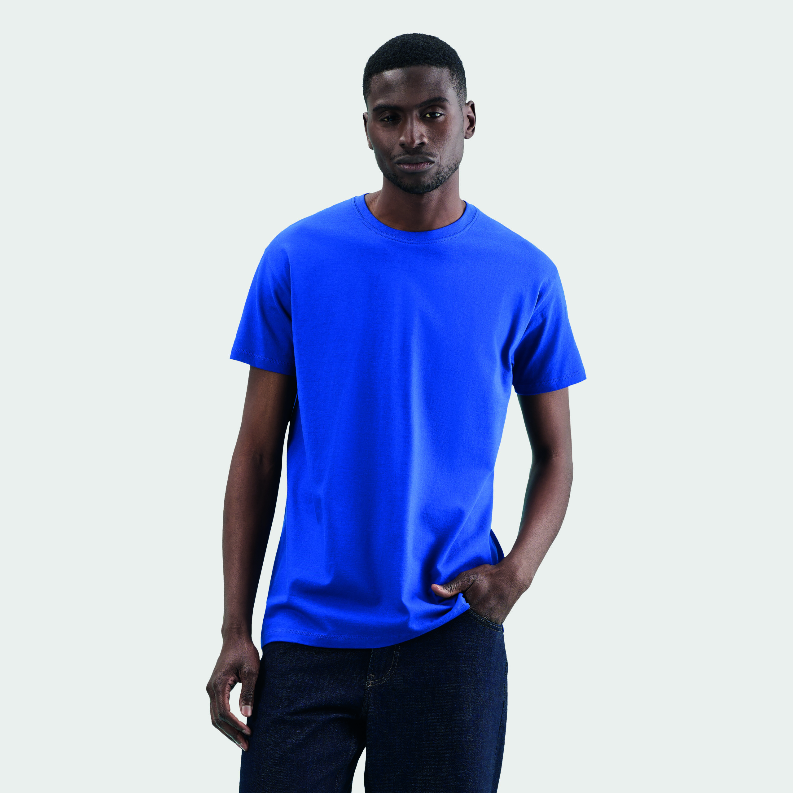 T-Shirt Uomo Girocollo in Cotone Ringspun IMPERIAL - immagine 334
