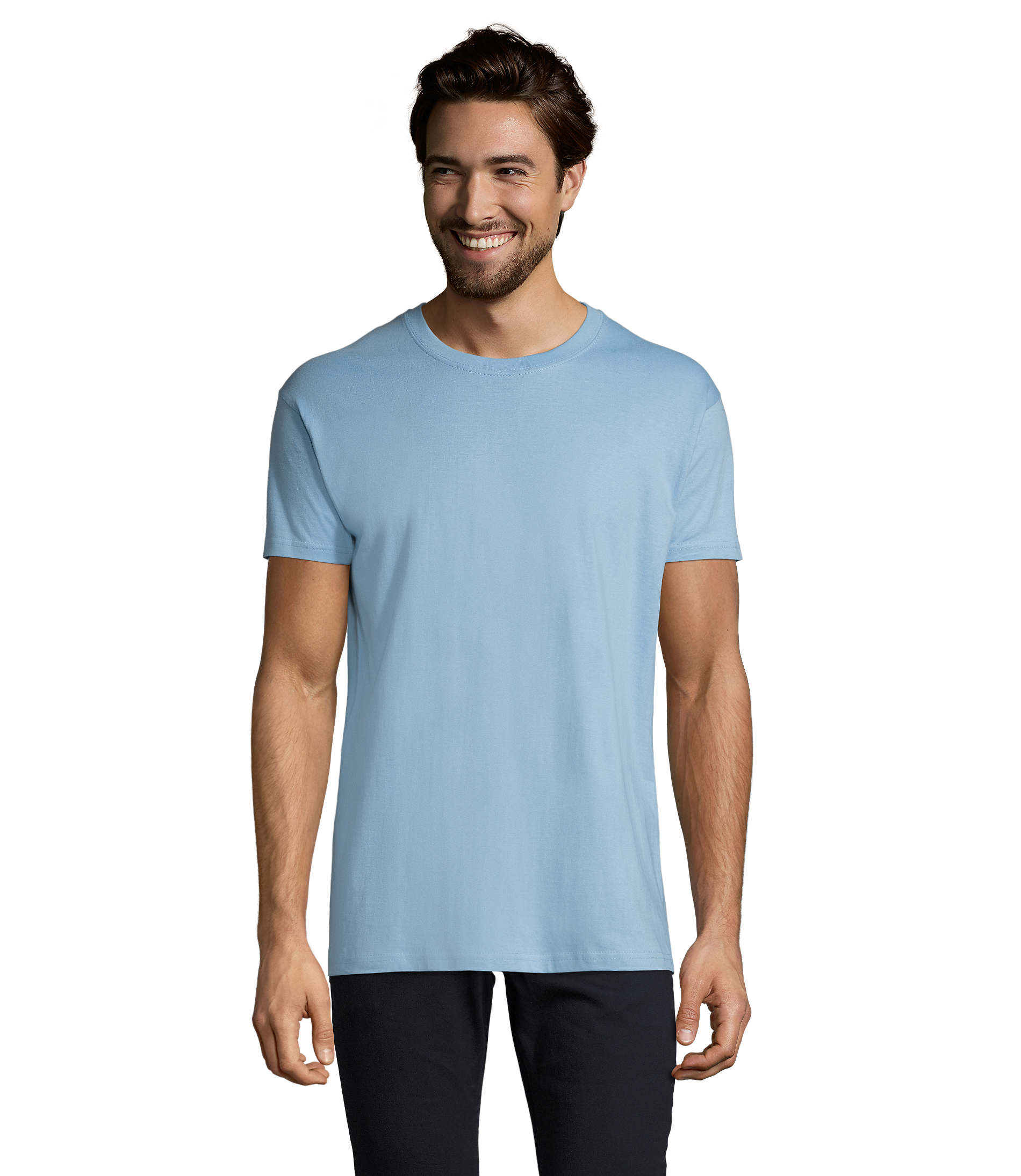 T-Shirt Uomo Girocollo in Cotone Ringspun IMPERIAL - immagine 291