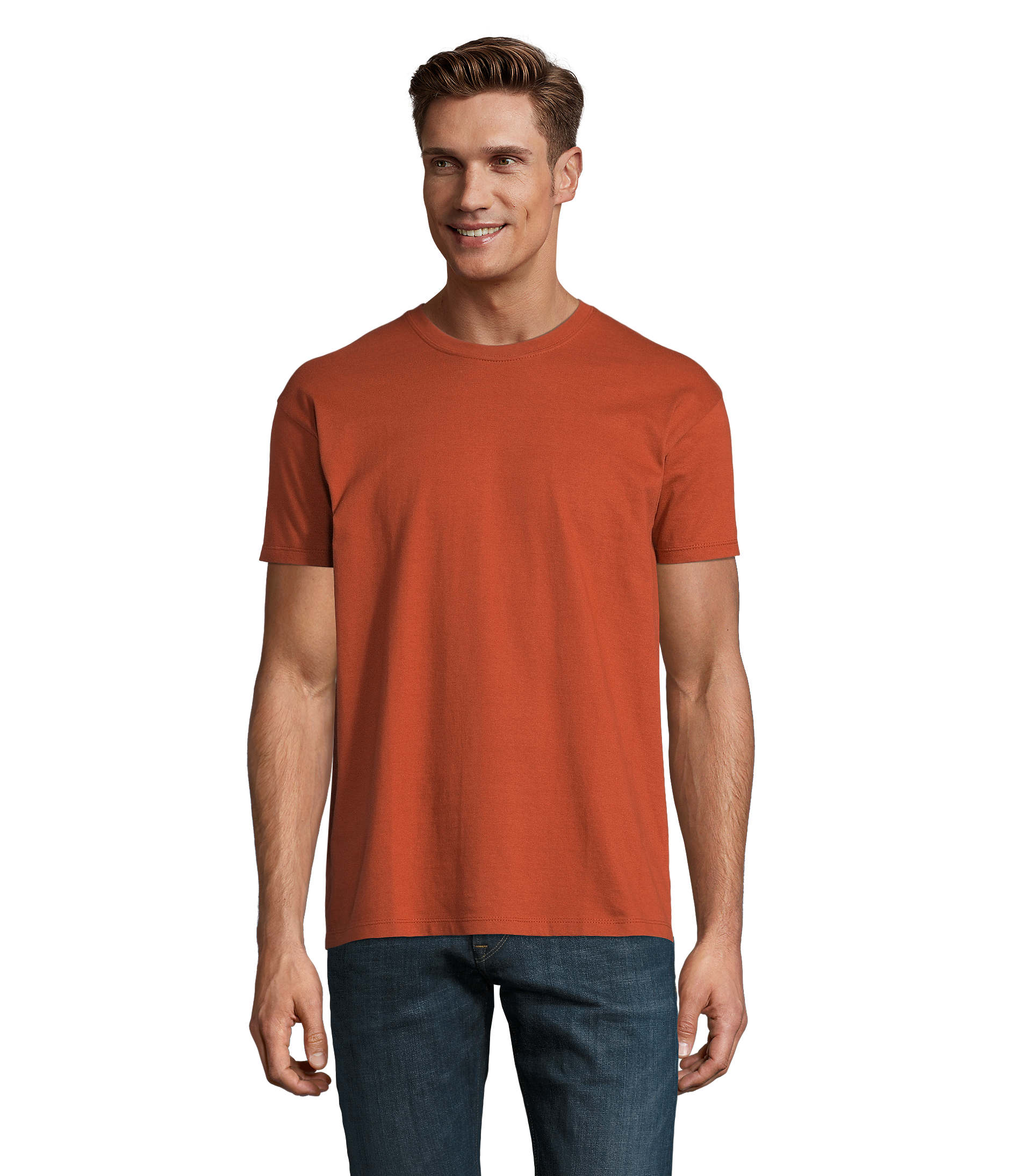 T-Shirt Uomo Girocollo in Cotone Ringspun IMPERIAL - immagine 297