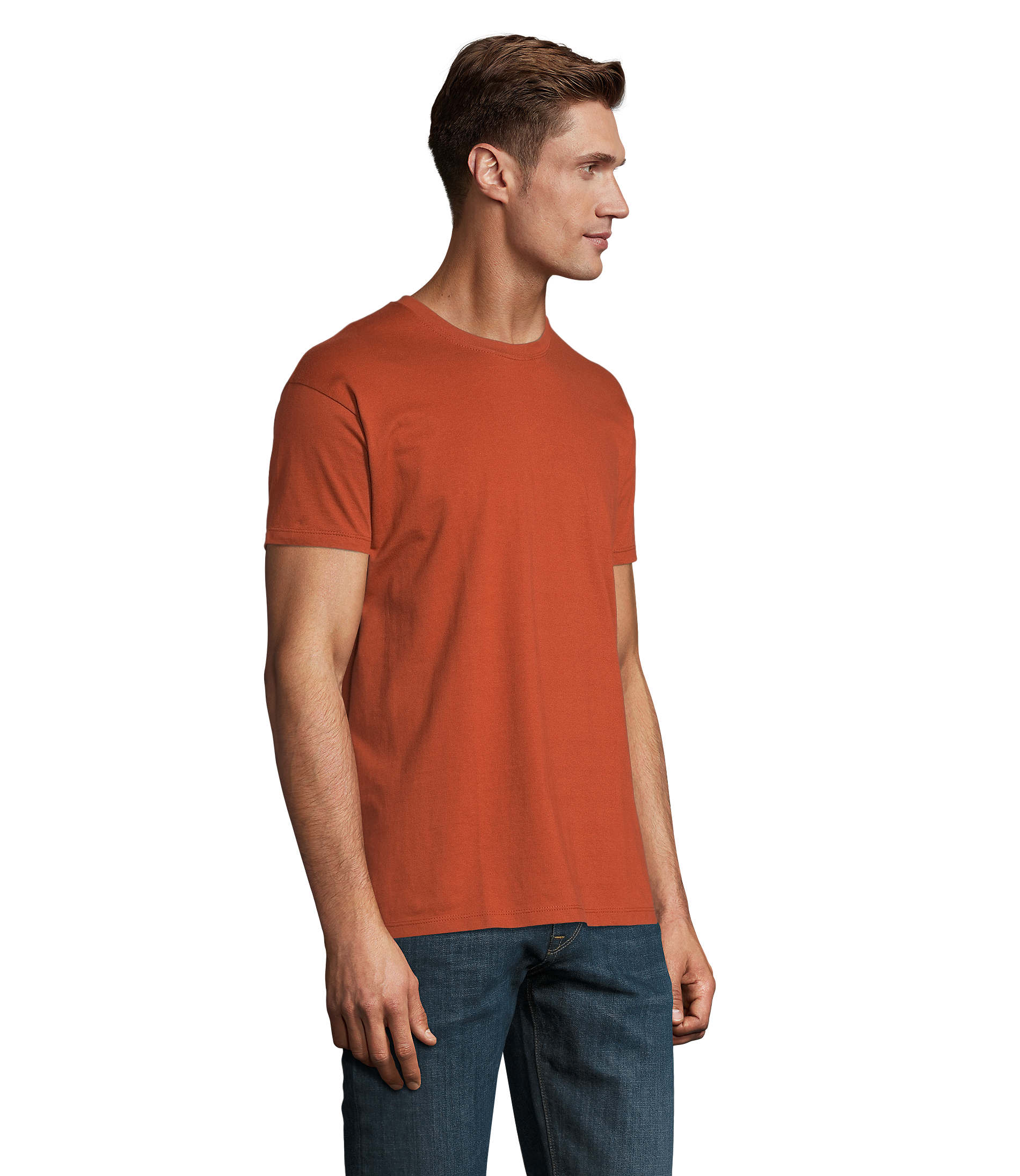 T-Shirt Uomo Girocollo in Cotone Ringspun IMPERIAL - immagine 299
